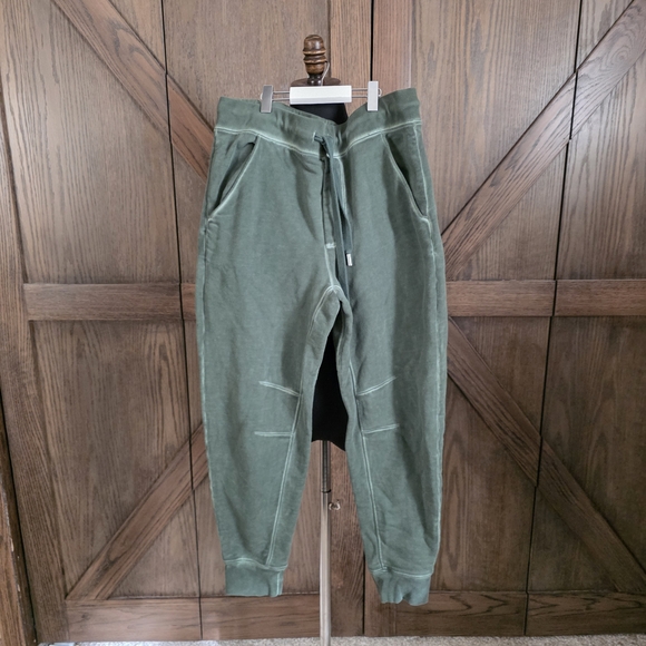Veronica Beard Pants - Veronica Beard Olive Green Track Joggers